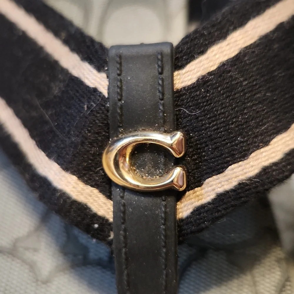 Coach Black and Tan Sandals - Picture 3 of 3